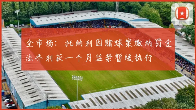 全市场：托纳利因赌球案缴纳罚金法乔利获一个月监禁暂缓执行
